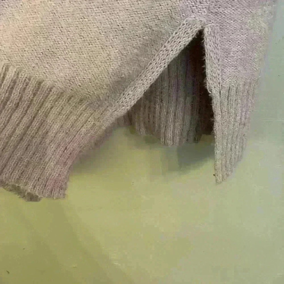 Maurices Soft Knit Oversized Tunic Turtleneck Sweater Pink Size M - Picture 5 of 9